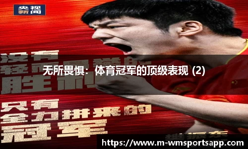 无所畏惧：体育冠军的顶级表现 (2)